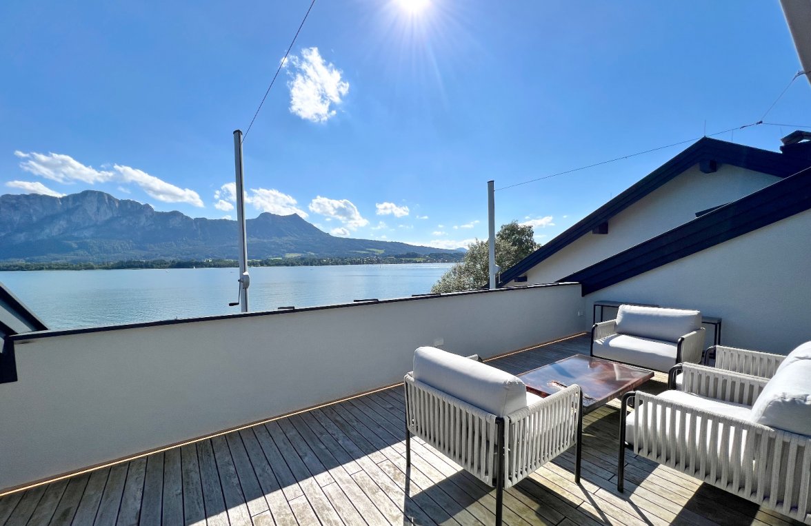 Property in 5310 Salzkammergut - Mondsee: Pole-position Mondsee! High-end penthouse with its own boat mooring - picture 4