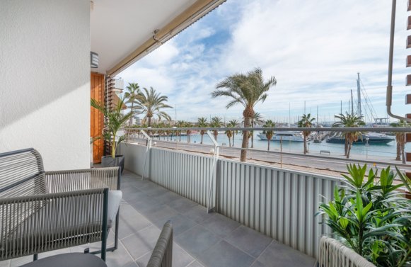 Immobilie in 07014 Spanien - Palma de Mallorca: PALMA DE MALLORCA - Appartement mit Blick zum Hafen am Paseo Maritimo