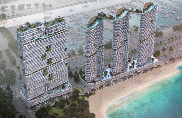 Property in Dubai Vereinigte Arabische Emirate - Dubai: DUBAI: Damac Bay 2 prestigious luxury project in Dubai Harbour