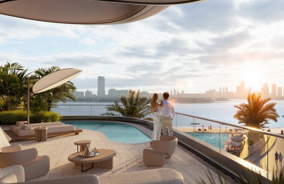 Immobilie in Dubai Vereinigte Arabische Emirate - Dubai: DUBAI: SLS The Palm Luxusprojekt direkt auf der Insel Palm Jumreirah
