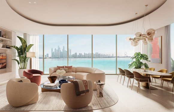 Property in Dubai Vereinigte Arabische Emirate - Dubai: DUBAI: Ocean House luxury project directly on the beach in Dubai