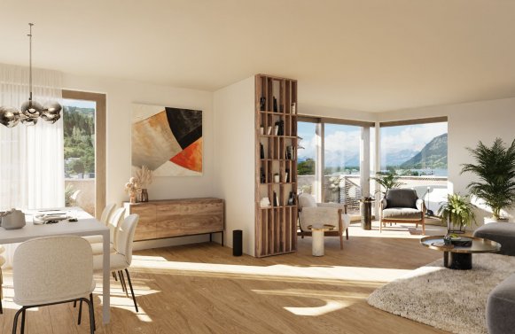 Immobilie in 5700 Salzburg - Pinzgau - Zell am See: Es gibt nur ein wahres Penthouse! Traumblick über den glitzernden Zeller See