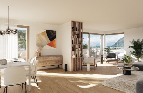 Immobilie in 5700 Salzburg - Pinzgau - Zell am See: Es gibt nur ein wahres Penthouse! Traumblick über den glitzernden Zeller See
