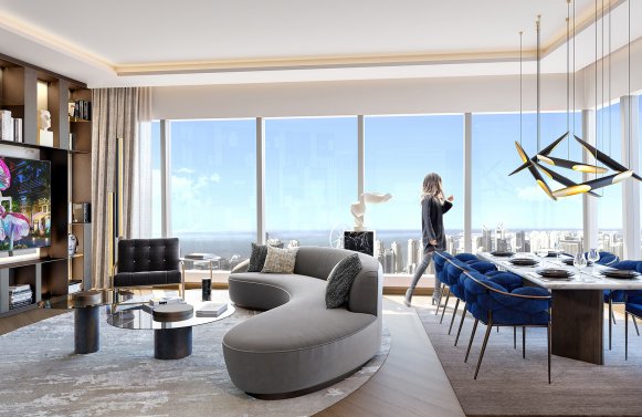Immobilie in Dubai Vereinigte Arabische Emirate - Dubai: DUBAI: Uptown prestigeträchtiges Luxusprojekt im Jumeirah Lake Tower