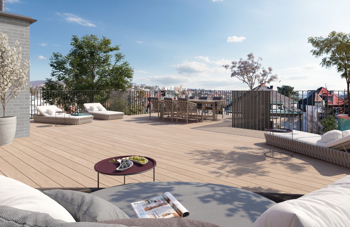 Property in 1190 Wien, 19. Bezirk: Attention car lovers! Penthouse with pool and view over Vienna - picture 1