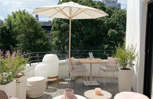 Property in 5020 Salzburg - Altstadt: I like Salzburg! Villa floor with fortress view