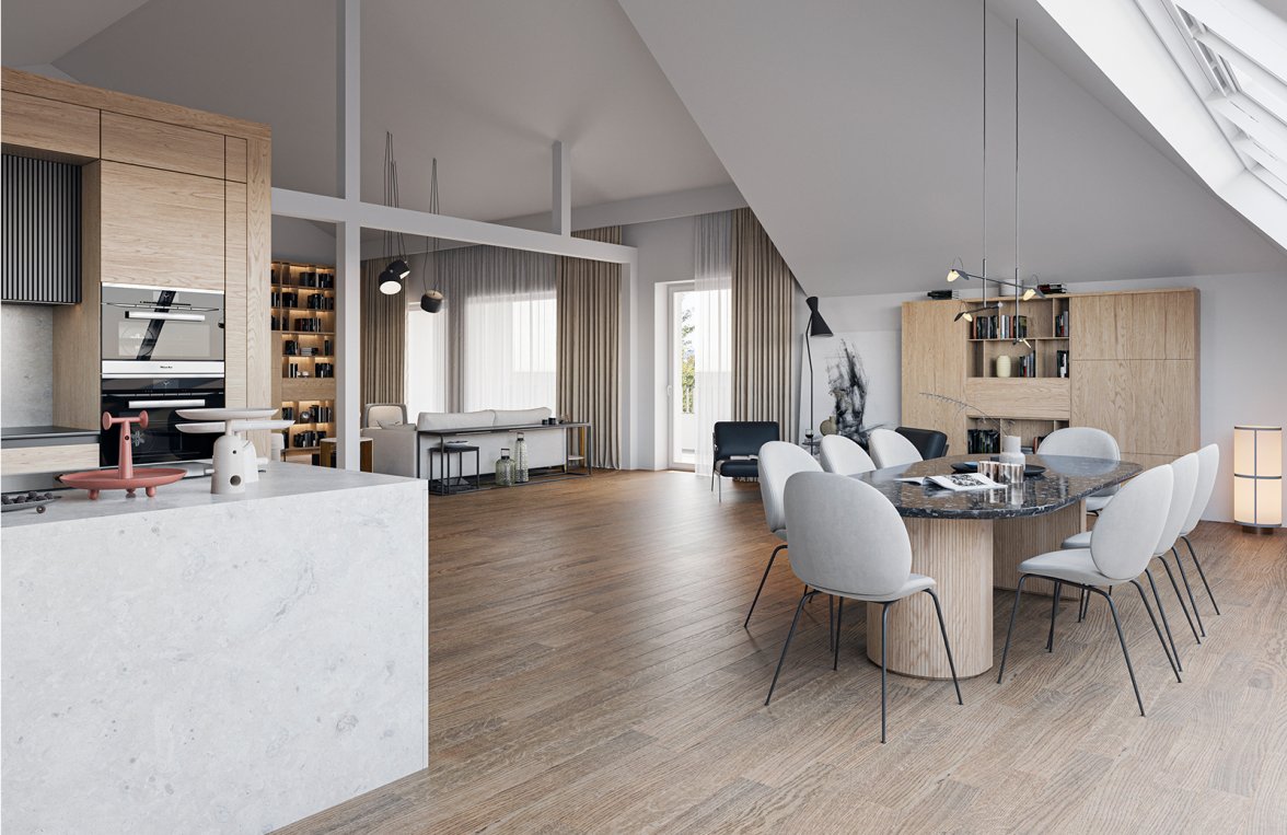 Immobilie in 5020 Salzburg - Kapuzinerberg: Einzigartige und traumhafte Lage! 4-Zimmer-DG Wohnung mit Panoramablick - bild 3