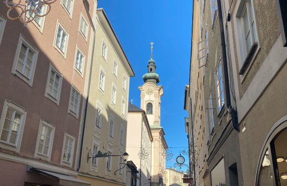 Immobilie in 5020 Salzburg - Altstadt: Salzburg Altstadt - Linzergasse! Historisches Wohn- und Geschäftshaus mit Terrasse