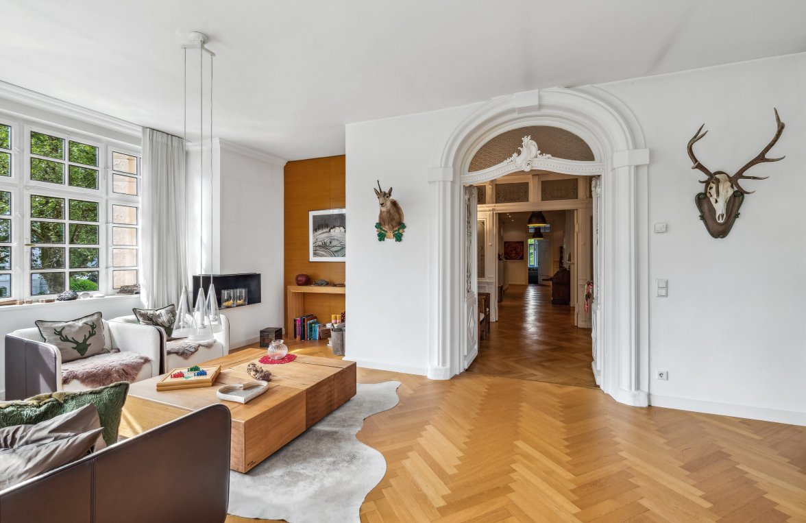 Immobilie in 83435 Bayern - Bad Reichenhall: Altbau - Villenetage auf ca. 235 m² mit wunderschönem Garten - bild 3