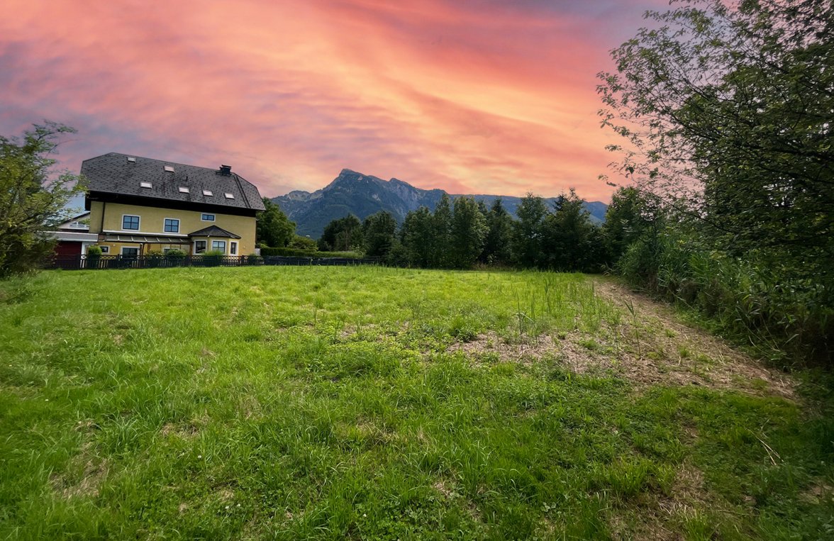Property in 5020 Salzburg - Leopoldskron-Moos: Natural beauty! Building plot in Leopoldskron directly adjoining the grasslands - picture 2