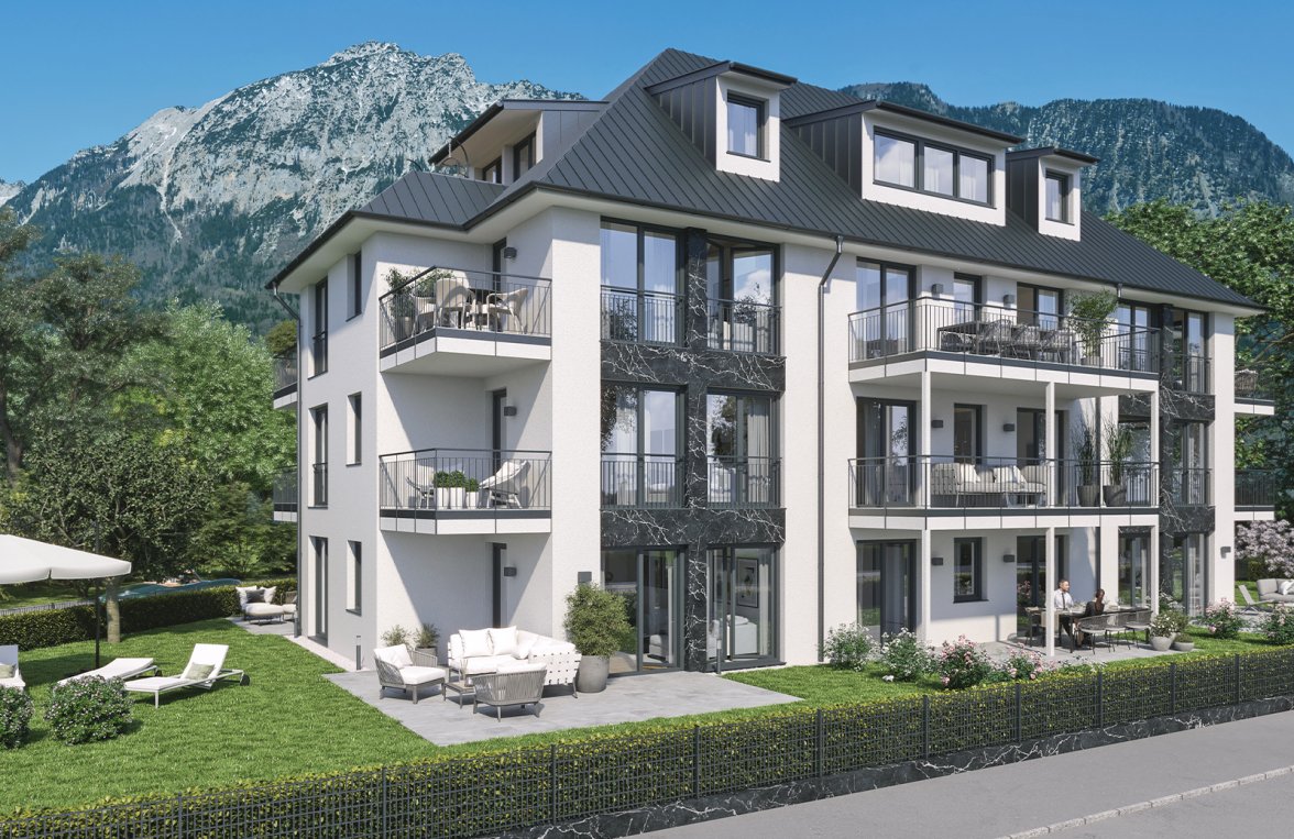 Property in 83435 Bayern - Bad Reichenhall: A green paradise: modern garden apartment with mountain view in Bad Reichenhall - picture 1