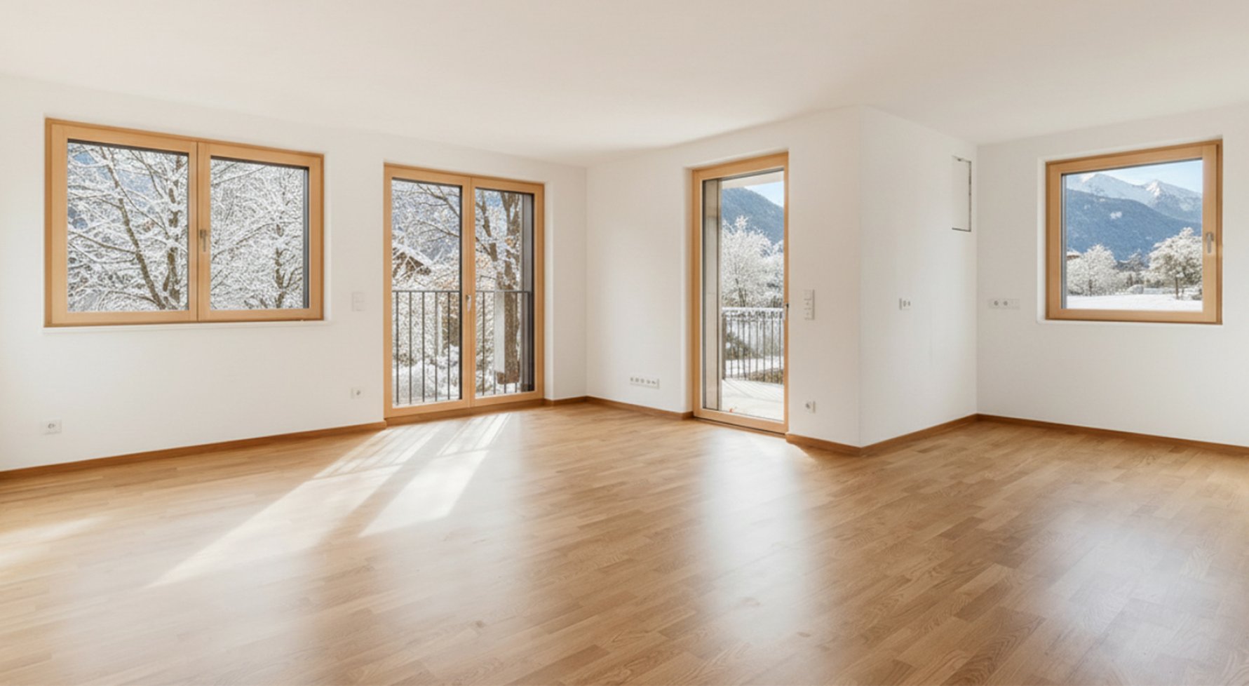 Immobilie in 83435 Bayern - Bad Reichenhall: Raumwunder! Wohnen mit sonnigem Südbalkon und herrlichem Blick auf den Schönberg - bild 1