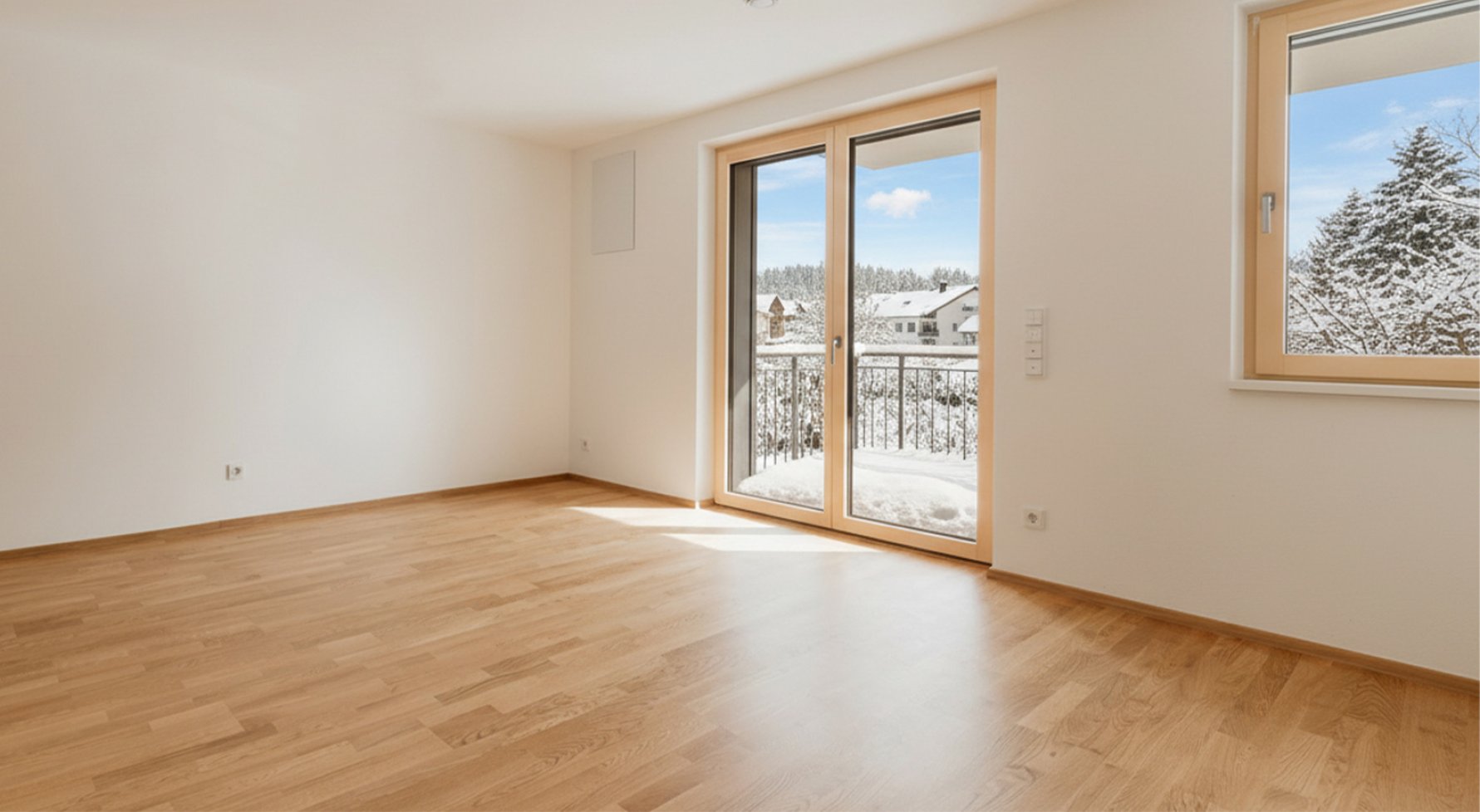 Immobilie in 83435 Bayern - Bad Reichenhall: Salon mit Bergblick! Provisionsfreie Neubauwohnung mit Blick auf den Schönberg - bild 1