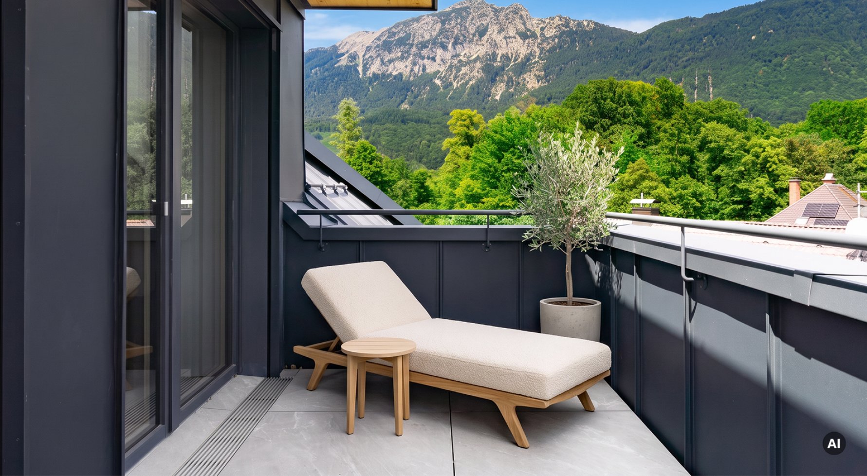 Immobilie in 83435 Bayern - Bad Reichenhall: Optimierter Grundriss für hohen Komfort: Exklusive Dachgeschosswohnung - bild 1