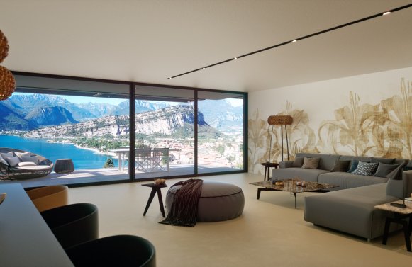Property in 38069 Torbole sul Garda: In the sun! Charming atmosphere in irretrievable new construction project