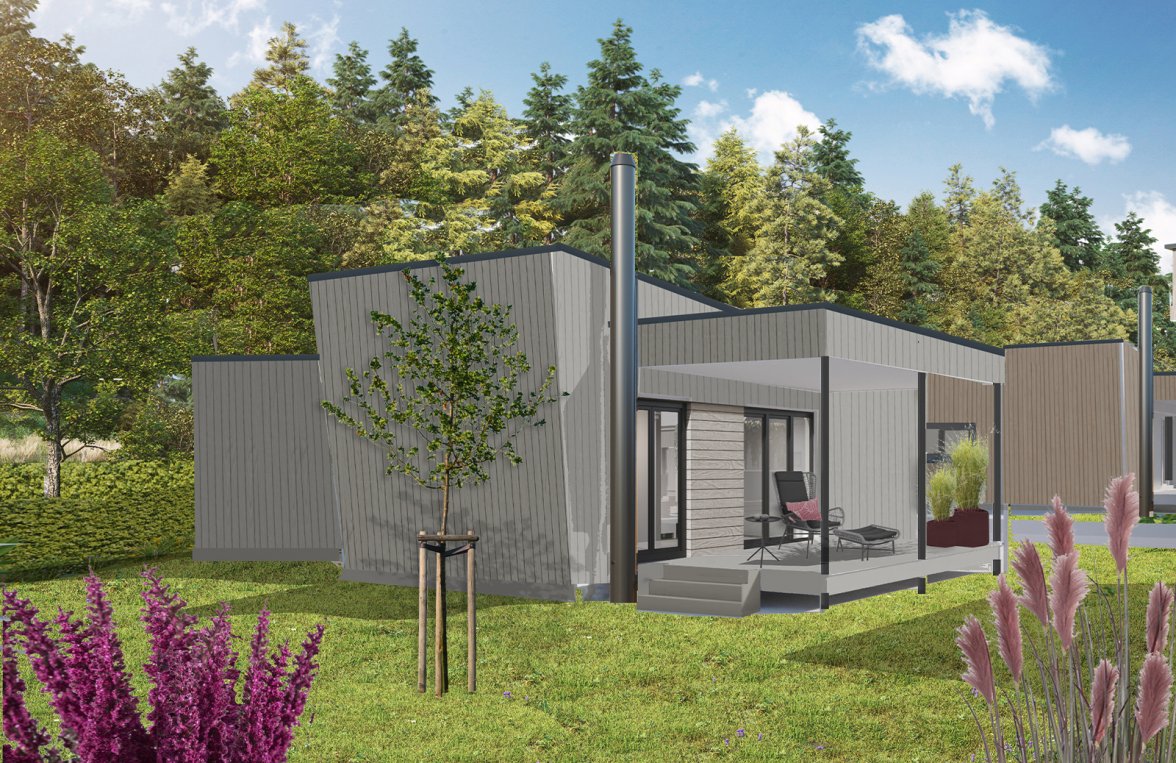 Property in 5212 Innviertel - Kobernaußerwald: Second home! Compact living: the micro-house of the future - picture 1