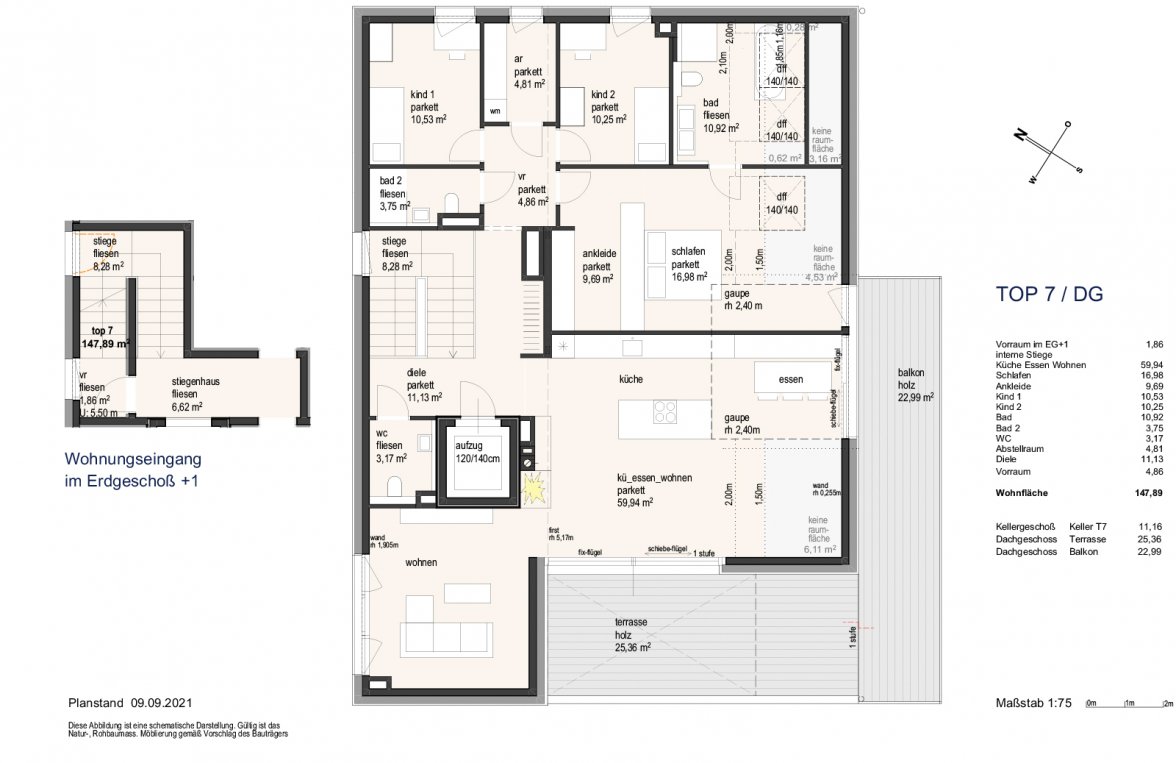 Immobilie in 5621 Salzburg - St. Veit im Pongau: Sonniger Logenplatz in St. Veit im Pongau! Exklusive 4-Zimmer-Penthousewohnung. - bild 5