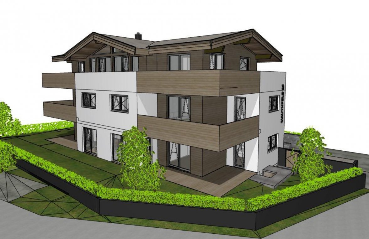 Immobilie in 6382 Kirchdorf in Tirol: Baubewilligtes Grundstück mit 4 Terrassen-Wohnungen in Ruhelage - bild 2