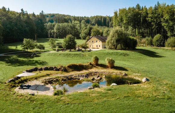 Immobilie in 4845 Salzkammergut - Nähe Gmunden : Reiterparadies mit Schwimmteich in der Nähe von Gmunden  