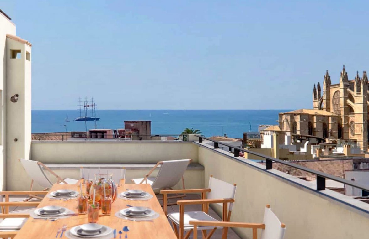 Property in 07001 Palma de Mallorca: Roof Terrace Apartment with Elevator and Garage - picture 1