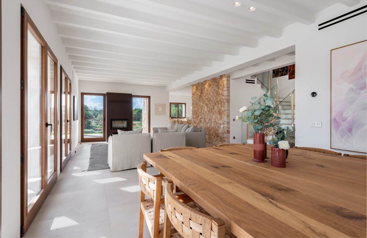 Property in 07670 Mallorca - Portocolom: Exclusive newly built finca with sea view near Portocolom - picture 6