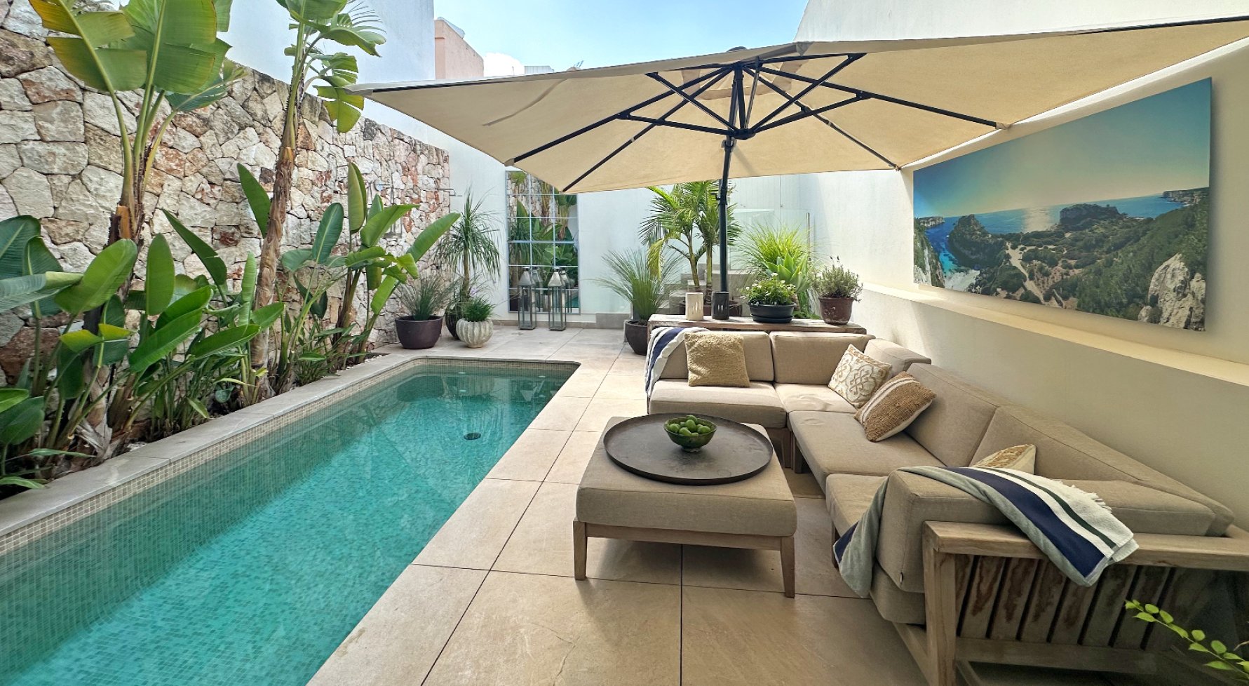 Property in 07670 Mallorca - Altstadt Portocolom: Townhouse with sea view near the harbor! - picture 1