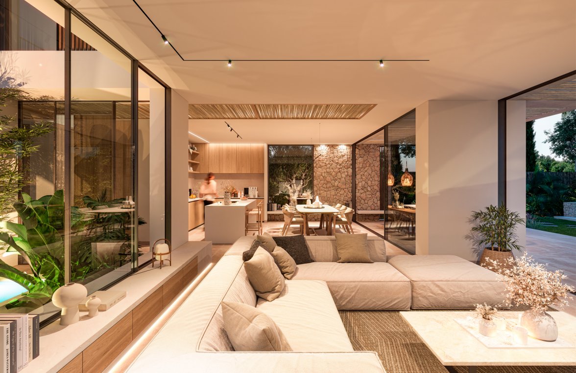 Property in 07650 Spanien - Santanyi: Detached design house close to the beach of Cala Llombards - picture 4