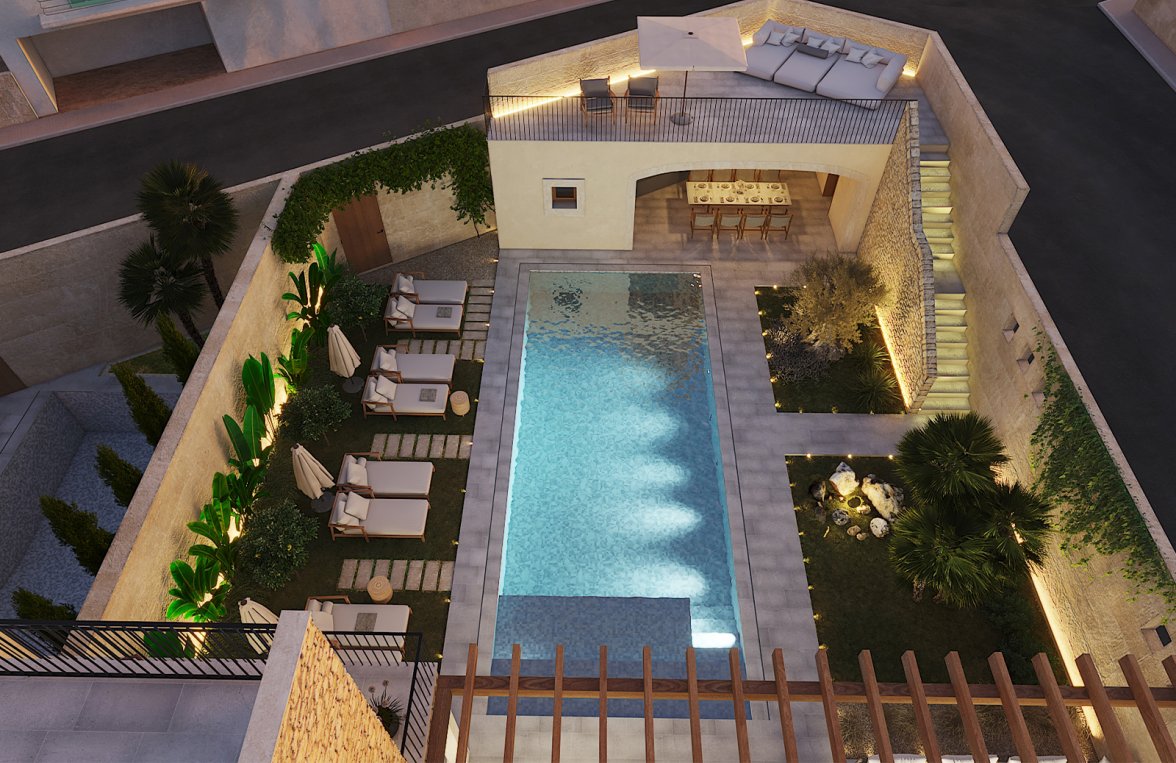 Property in 07640 Mallorca - Ses Salines: Unique new-build townhouse in modern finca style - picture 6