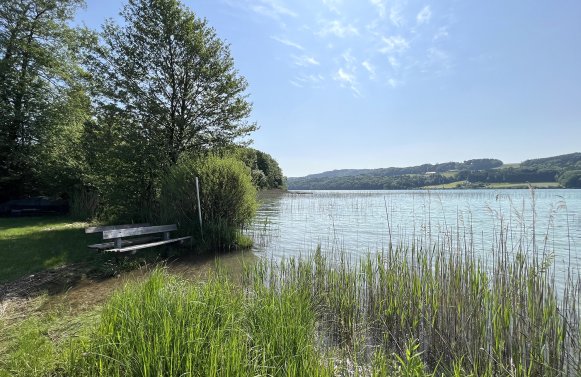Property in 5221 Mattsee - Lochen am See: AN ENTIRELY RARE FIND! Charming little lakehouse in Alpine village by Mattsee