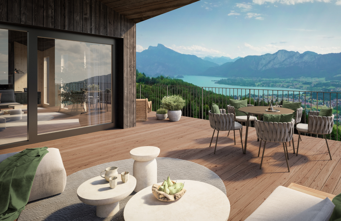 Immobilie in 5310 Salzkammergut - Mondsee: Höhenluft & Seeblick: Ihr privates Hideaway über dem Mondsee - bild 4
