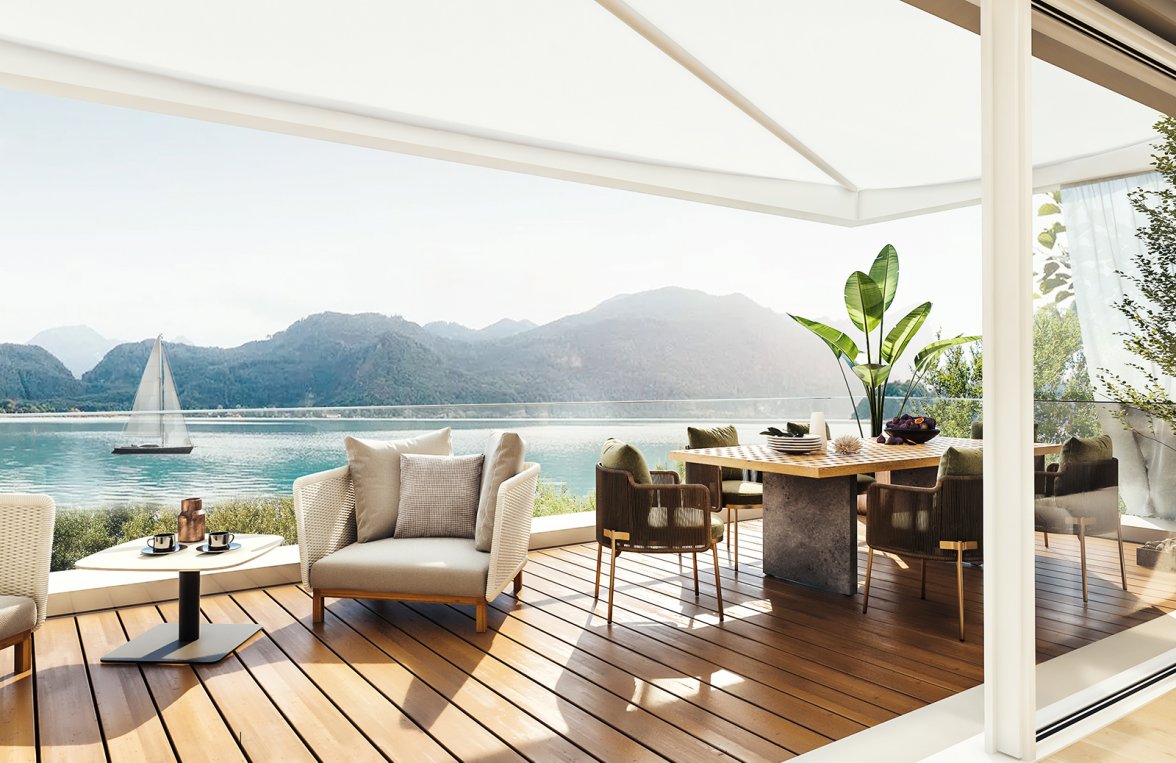 Immobilie in 5310 Sankt Lorenz am Mondsee: Platz an der Sonne am Mondsee! Neubau Eck-Haus mit privatem Badeplatz - bild 5