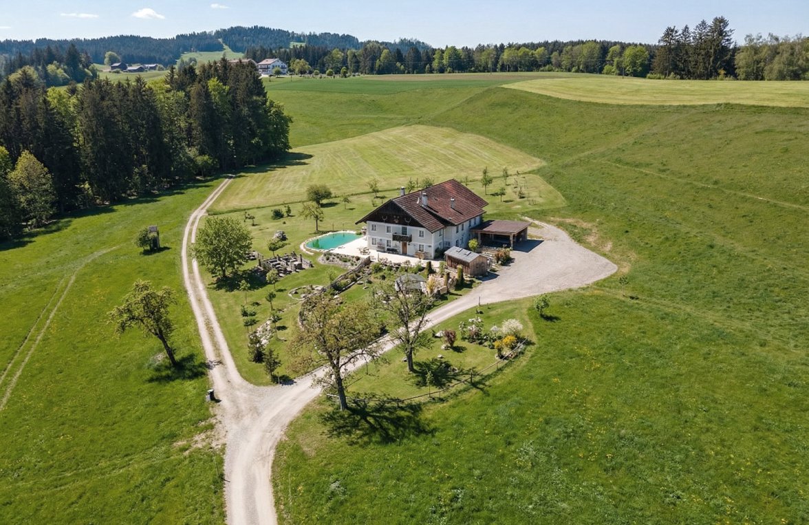 Property in 4924 Innviertel - Kobernausserwald : Longing for country life! Hidden hideaway in a secluded location - picture 1