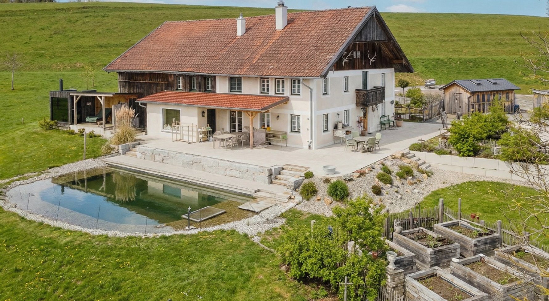 Property in 4924 Innviertel - Kobernausserwald : Longing for country life! Hidden hideaway in a secluded location - picture 1