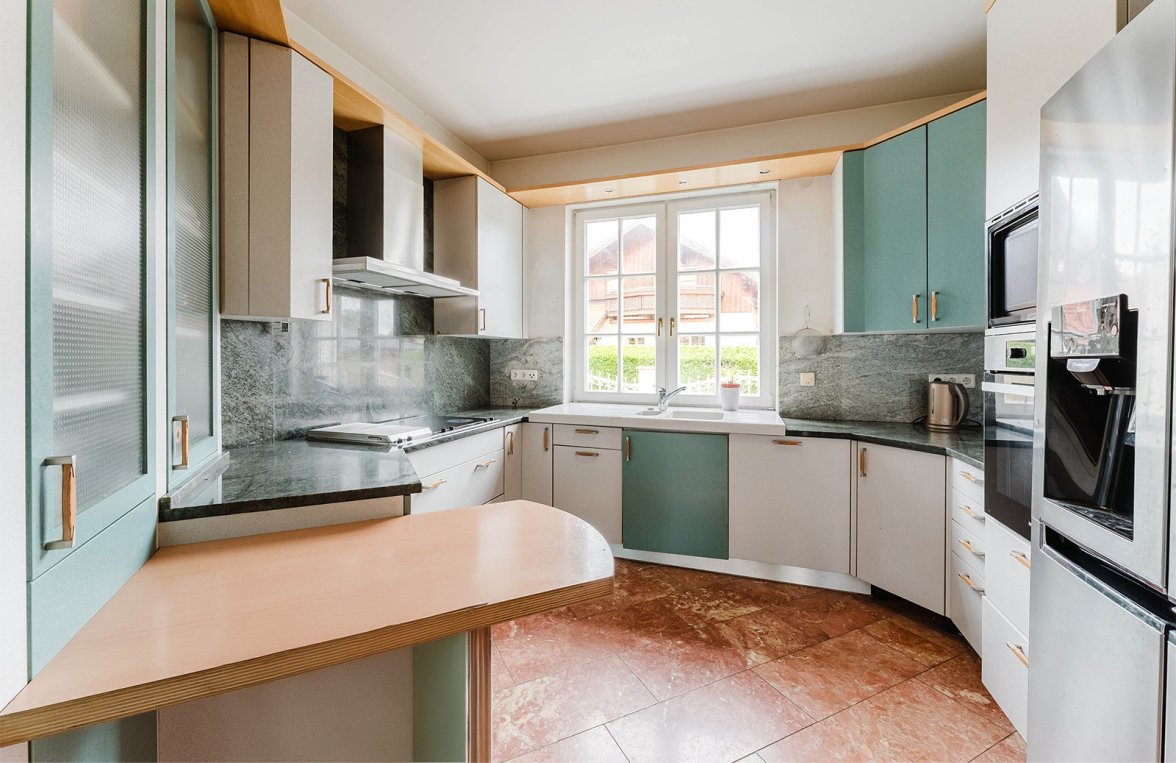 Immobilie in 4849 Oberösterreich - Vöcklabruck - am Trattberg: FAMILIENIDYLL IN LÄNDLICHER PANORAMALAGE!  Einfamilienhaus mit herrlichem Garten - bild 3