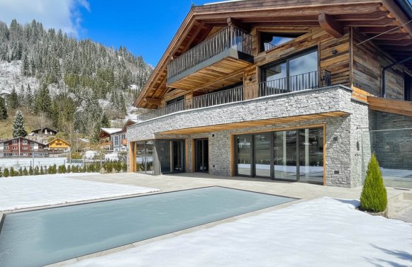 Property in 5700 Salzburg - Pinzgau - Zell am See: New-build chalet in the Zell am See - Kaprun ski area with Kitzsteinhorn views