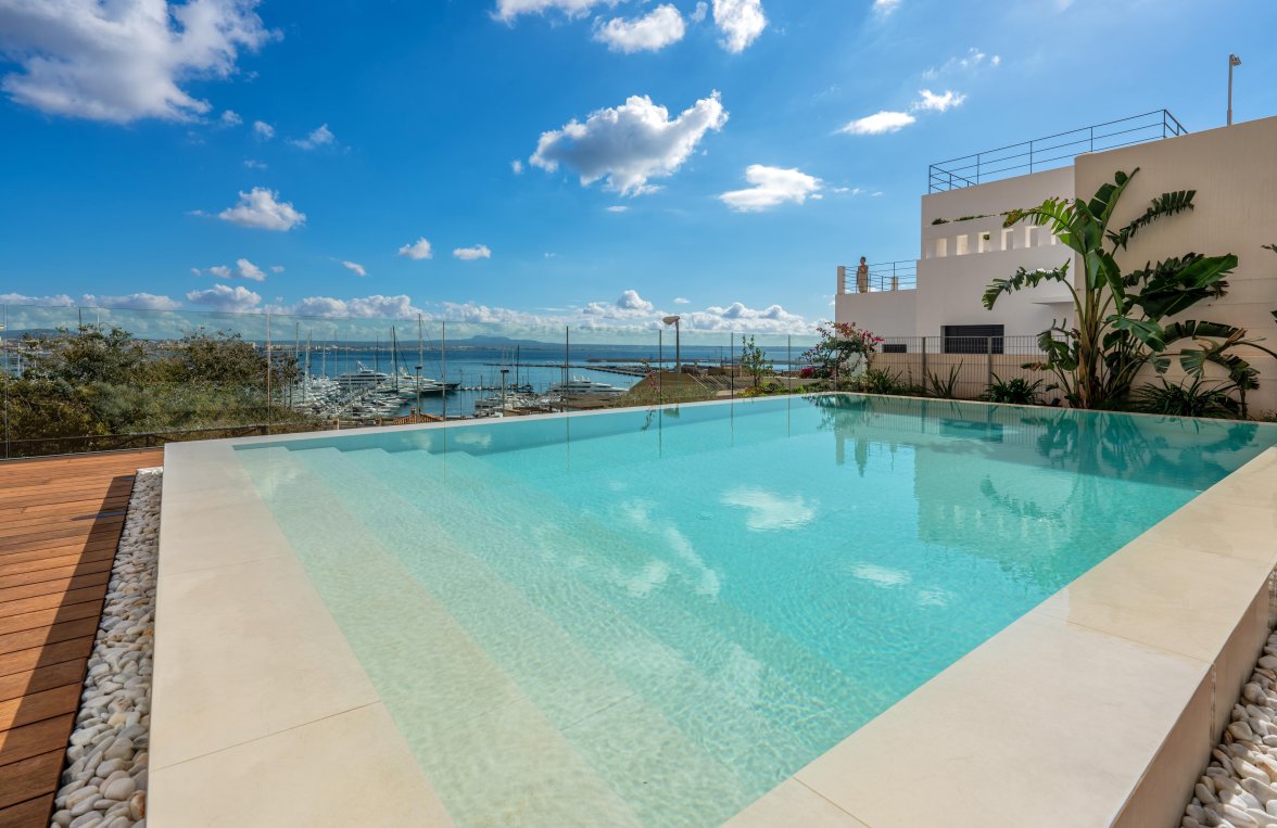 Property in 07001 Mallorca - Palma de Mallorca: Pack your bags and move in! Exclusive apartment with spectacular sea view - picture 6