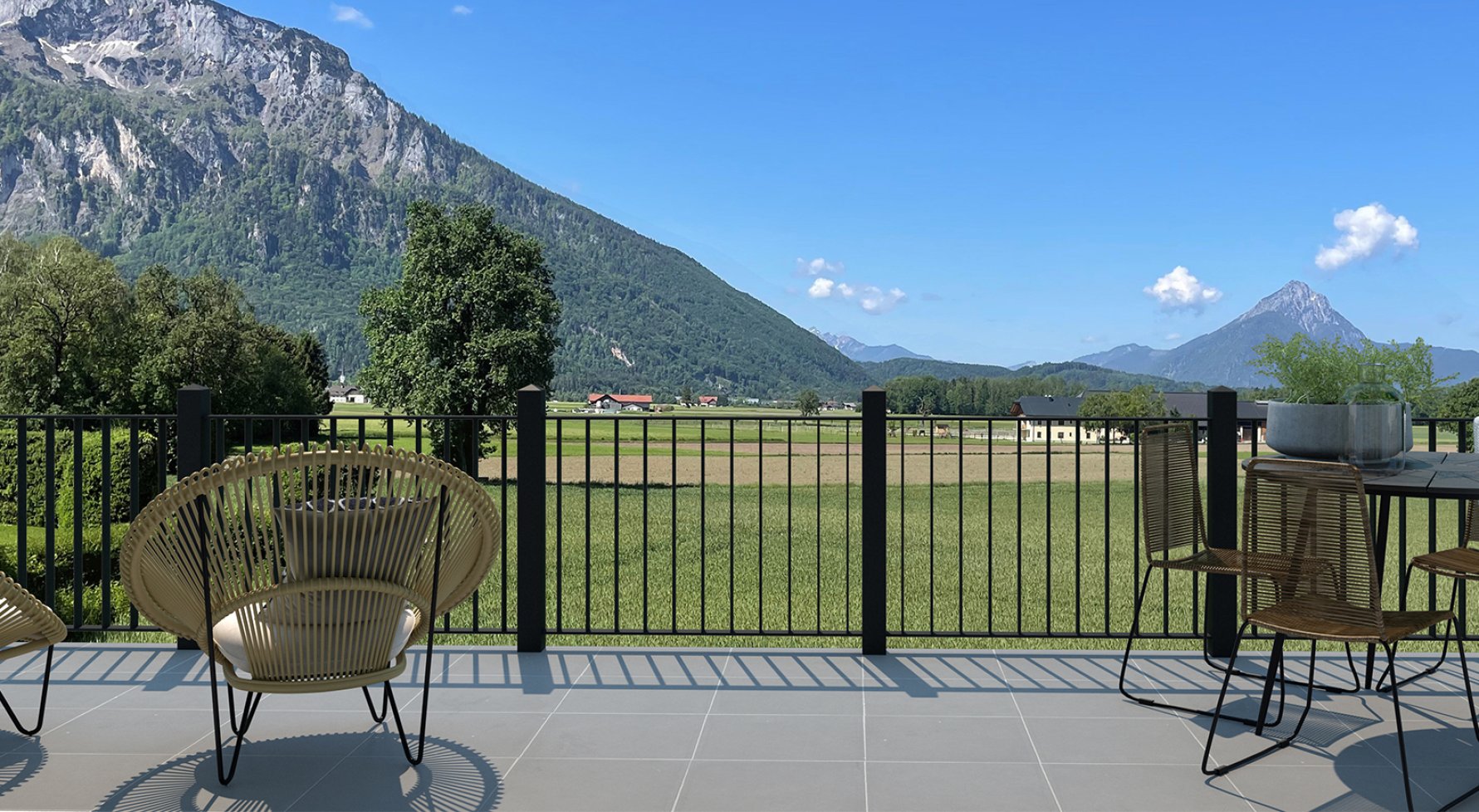 Property in 5081 Salzburg - Anif: Living with a view! Modern 3-room garden apartment in Anif - picture 1
