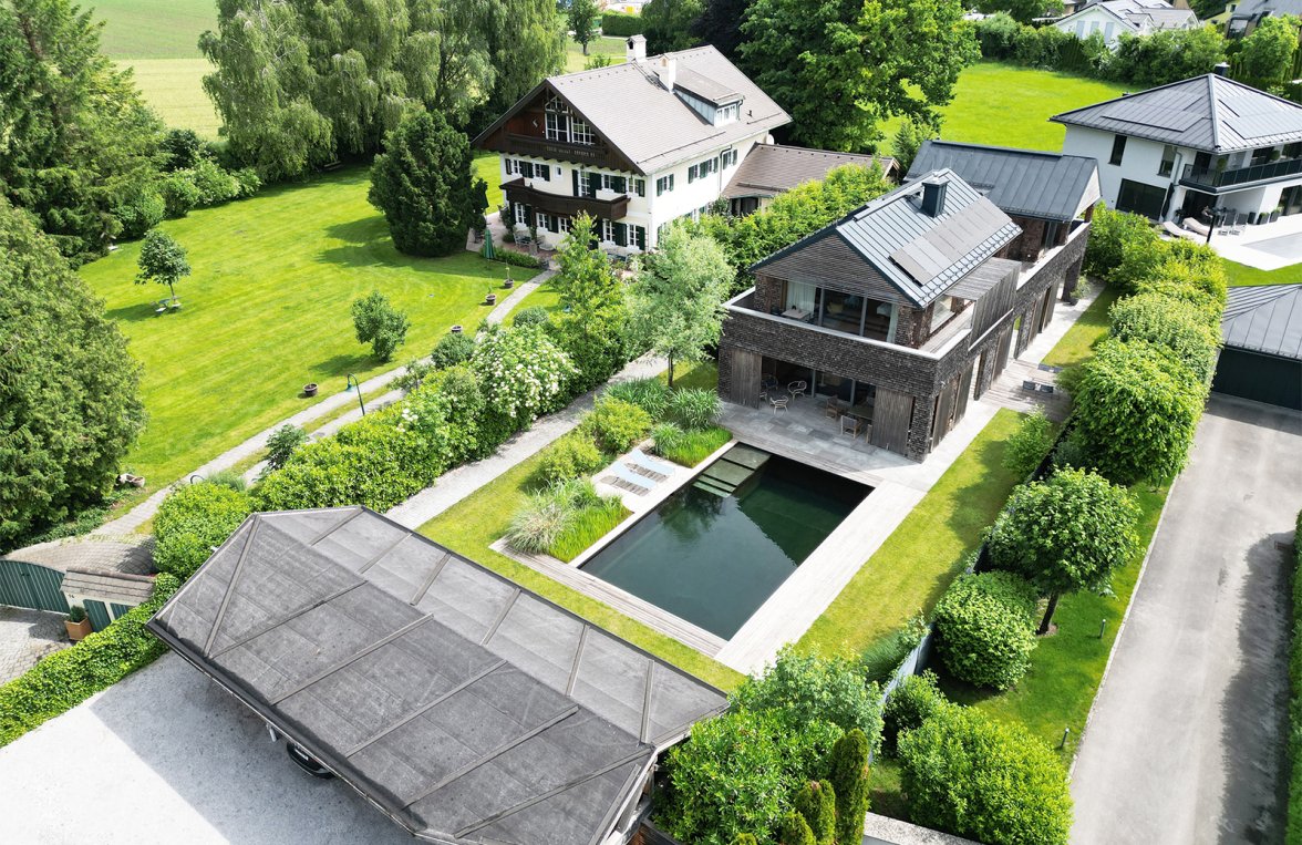 Property in 5081 Salzburg - Anif: BEST LOCATION - Anif Your retreat! Architectural villa with pool - picture 2