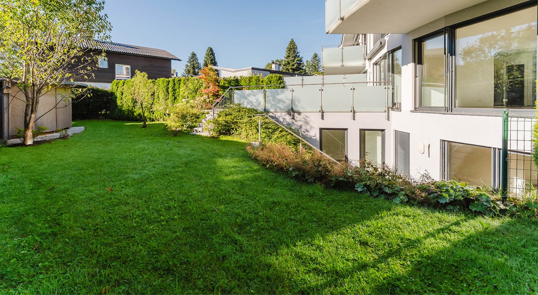 Immobilie in 5020 Salzburg - Aigen : Im Einklang! Lichtdurchflutete Gartenmaisonette in Salzburg Aigen - bild 1
