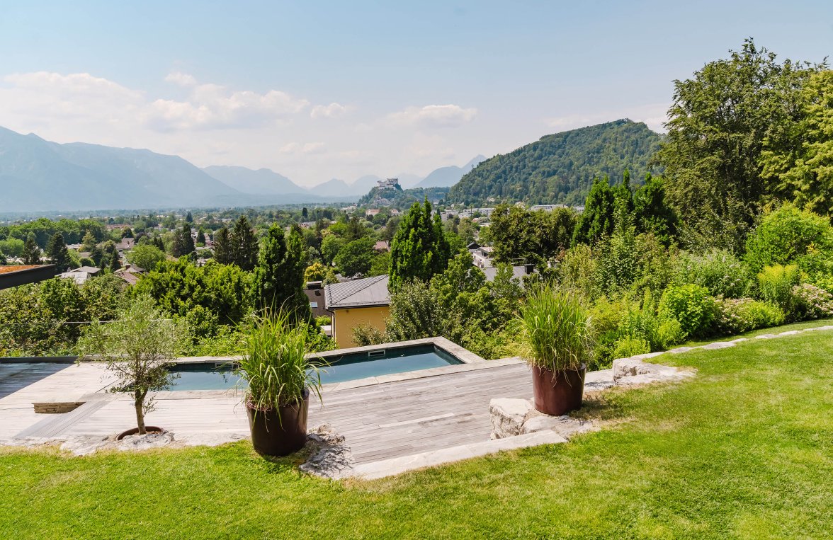 Immobilie in 5020 Salzburg - am Fuße des Kühbergs: Exklusives Ensemble am Kühberg: Panoramablick über die Stadt Salzburg - bild 4