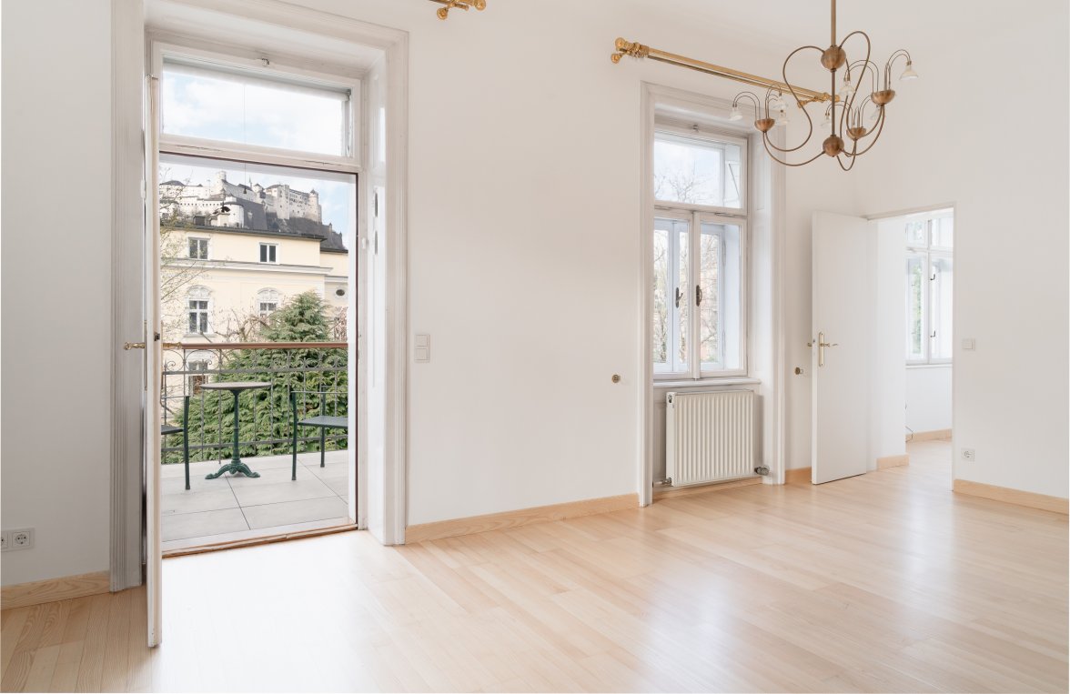 Immobilie in 5020 Salzburg - Altstadt: Ihr Logenplatz mit Festungsblick! Altbau Belle Etage in einer Ceconi-Villa - bild 4