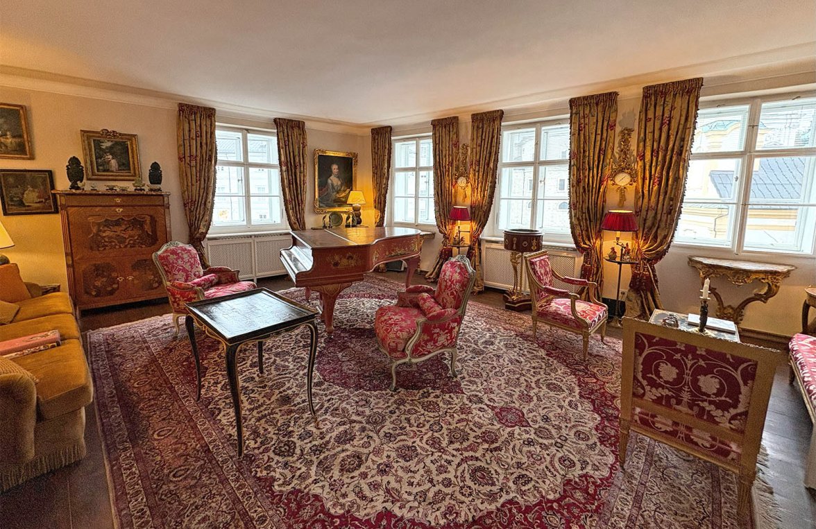 Immobilie in 5020 Salzburg - Altstadt: Repräsentative Altbauwohnung mit Festungsblick im Herzen der Salzburger Altstadt! - bild 4