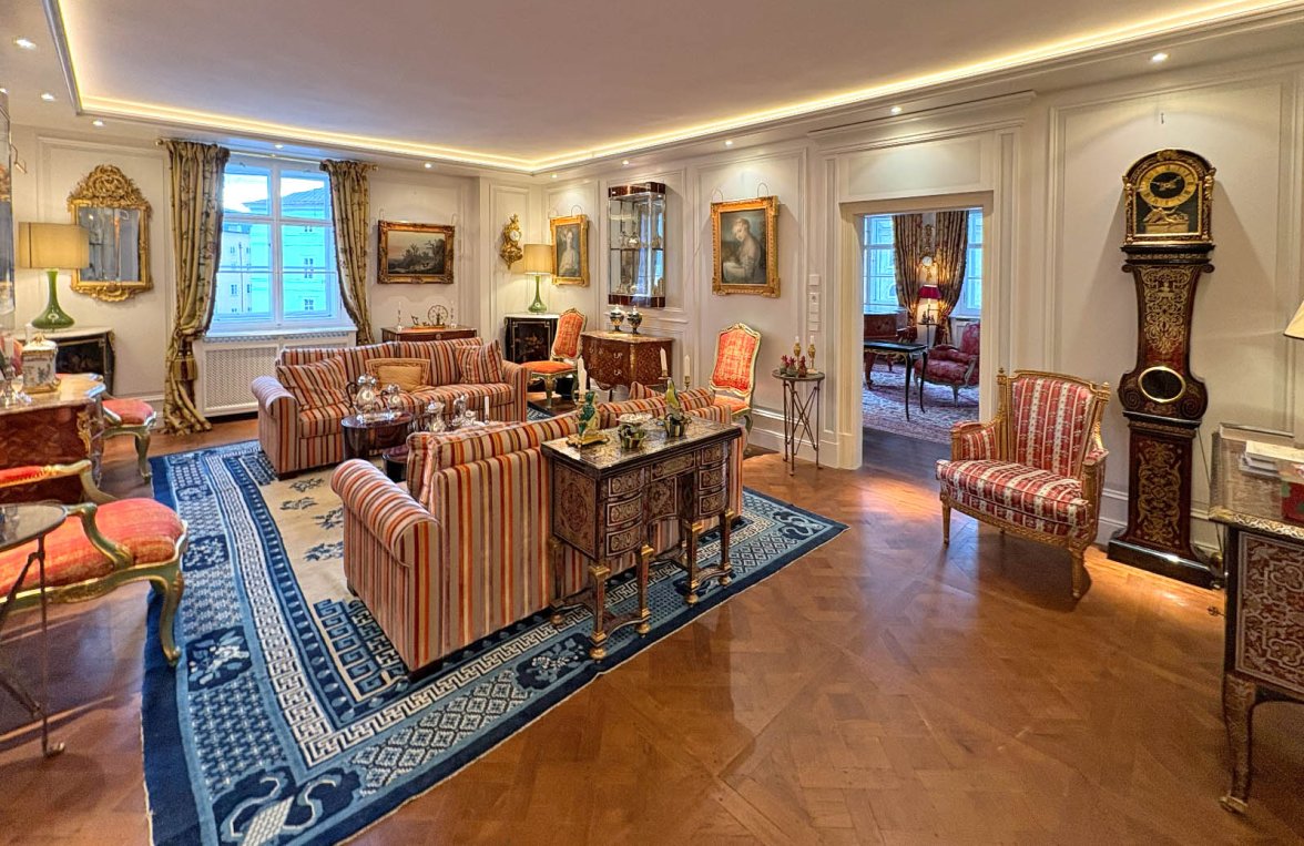 Immobilie in 5020 Salzburg - Altstadt: Repräsentative Altbauwohnung mit Festungsblick im Herzen der Salzburger Altstadt! - bild 2