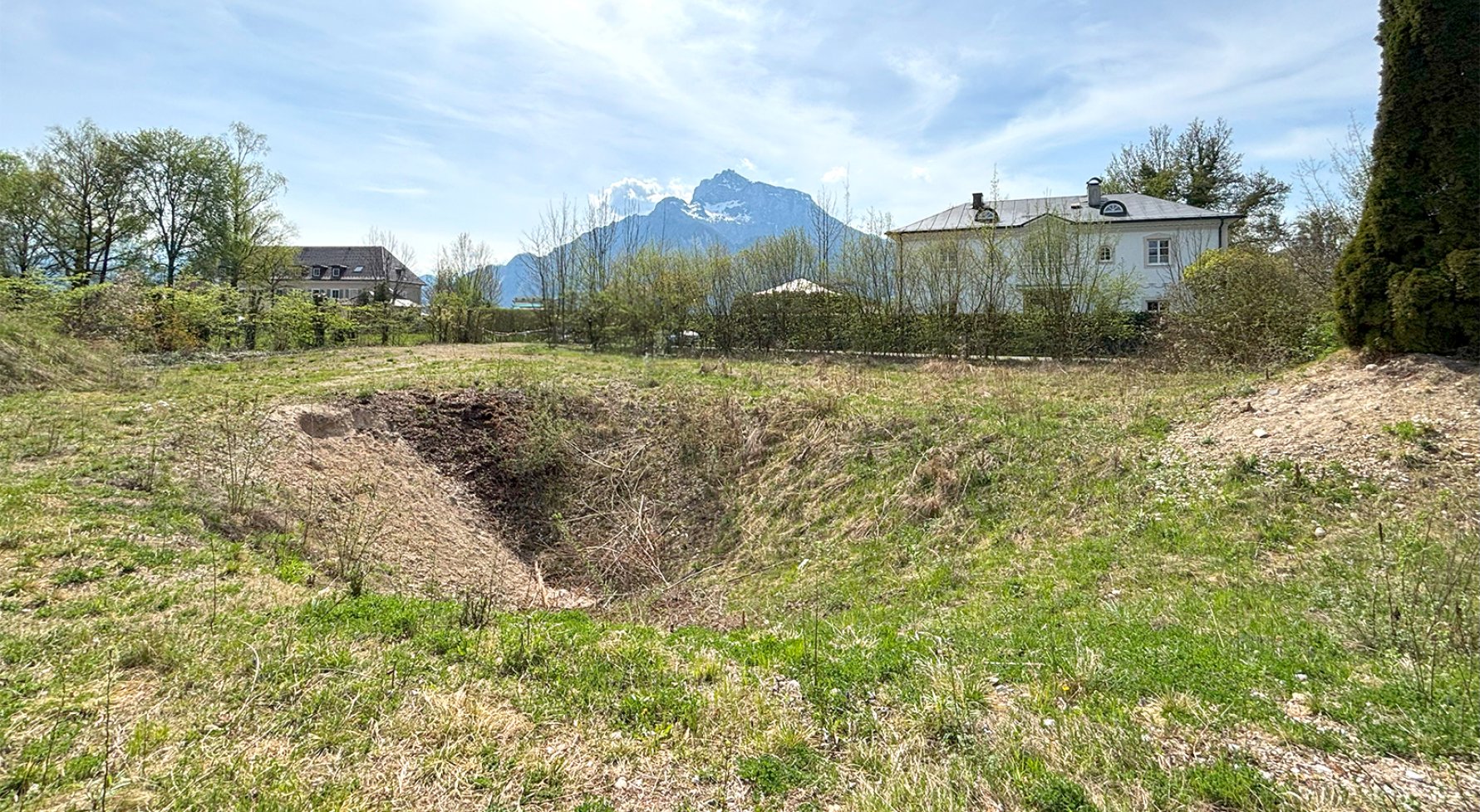 Immobilie in 5081 Salzburg - Anif: Exklusives Baugrundstück im Villenviertel am Hellbrunner Park - bild 1