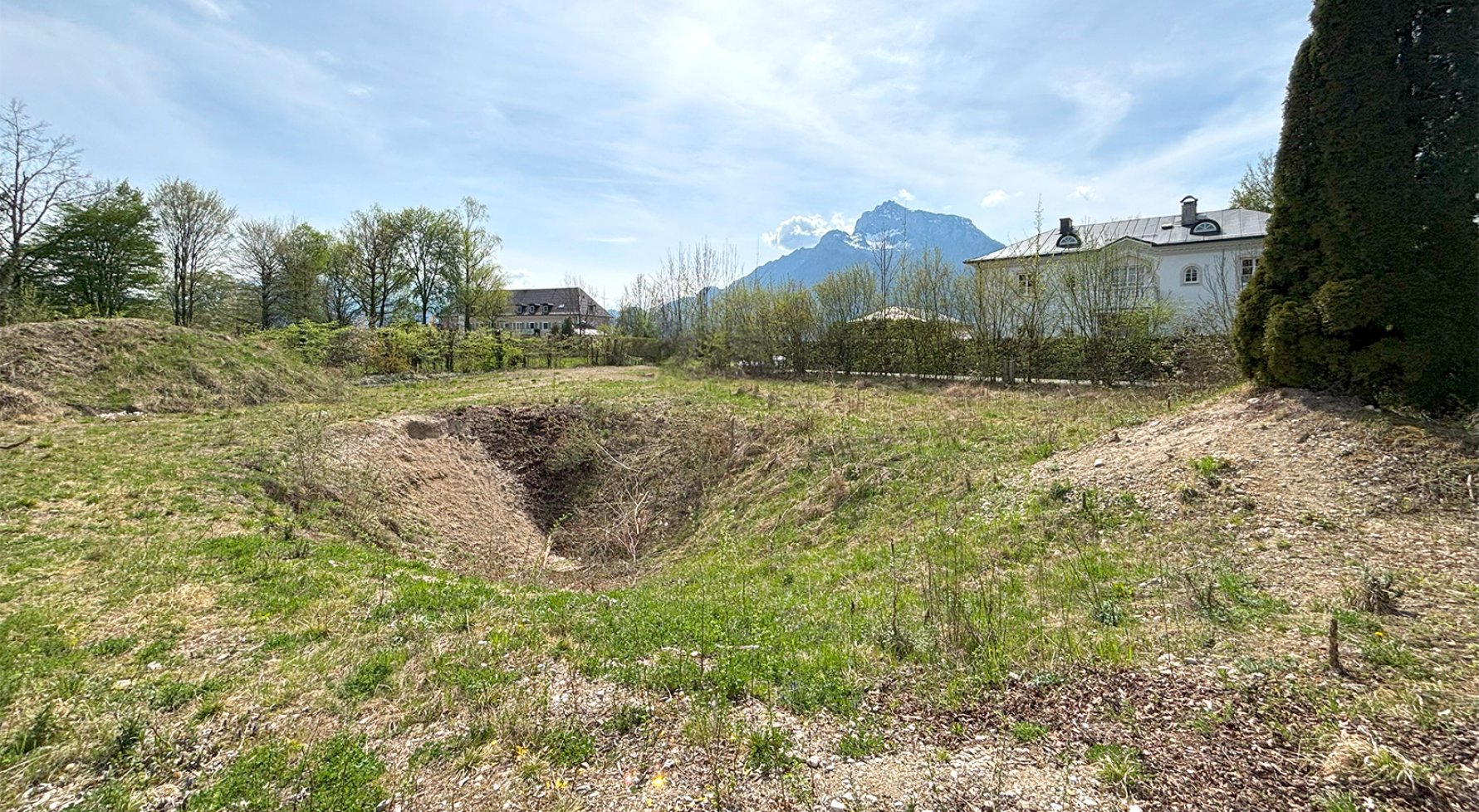 Nemovitosti v 5081 Salzburg - Anif: Exkluzivní stavební pozemek v rezidenční čtvrti u parku Hellbrunn - obrázek 1