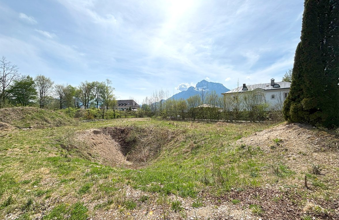 Nemovitosti v 5081 Salzburg - Anif: Exkluzivní stavební pozemek v rezidenční čtvrti u parku Hellbrunn - obrázek 1