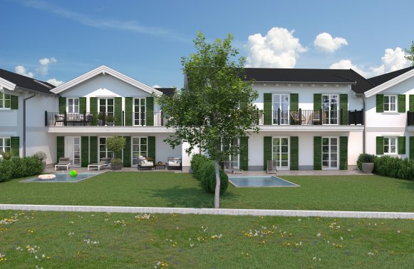 Immobilie in 5081 Salzburg - Anif: Neubaujuwel mit Charme – Giebeloffene 3-Zimmer Wohnung mit sonnigem Balkon