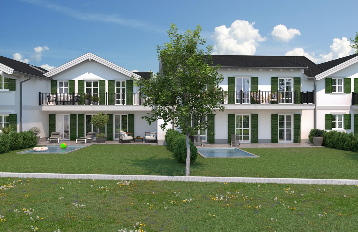 Property in 5081 Salzburg - Anif: The view plays the main role here! 4-room apartment with a view of Untersberg - picture 1