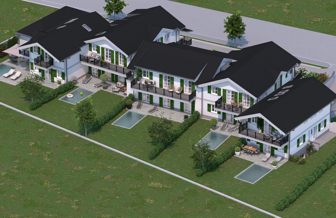 Property in 5081 Salzburg - Anif: Newly built gem with charm – 3-room apartment with open gable and sunny balcony - picture 4