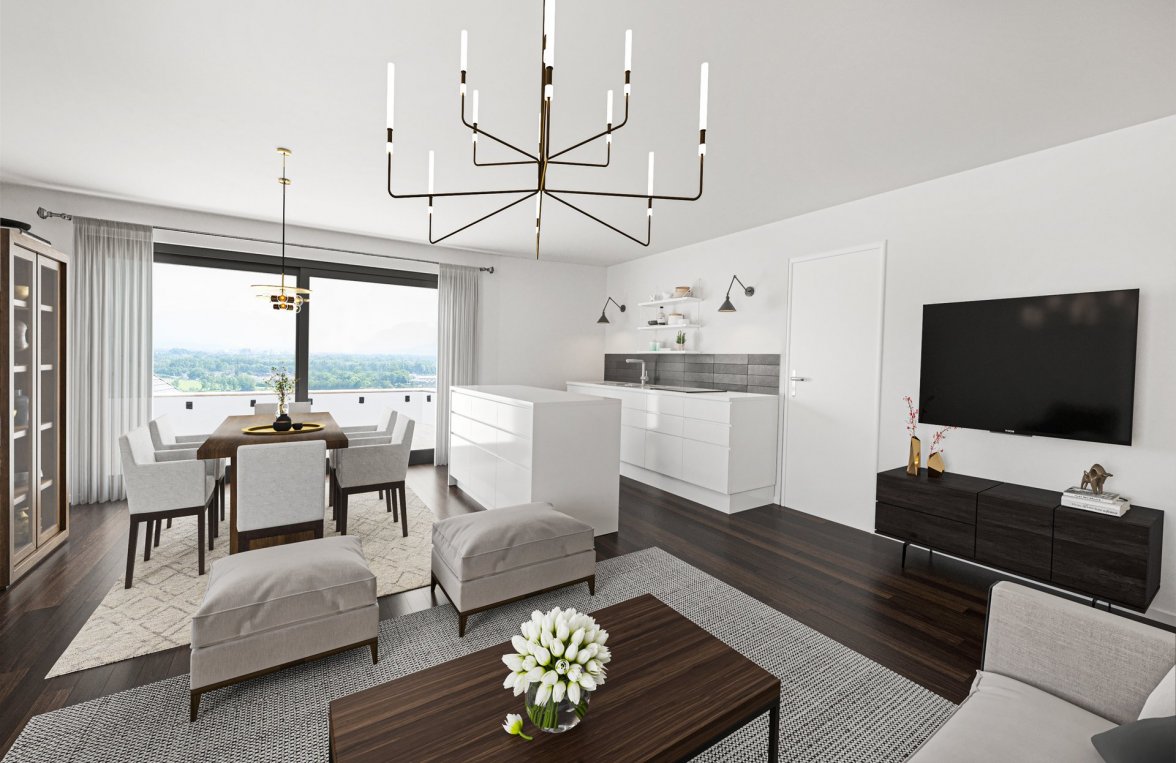 Immobilie in 5101 Salzburg - Bergheim: Exklusiver Wohntraum mit spektakulärem Blick auf die Mozartstadt Salzburg! - bild 1